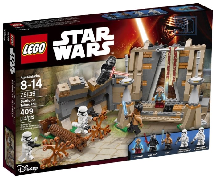 Конструктор Lego Star Wars 75139 «Битва на планете Такодана»